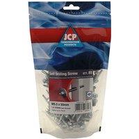 JCP CONSTRUCTION PRODUCTS Metalfix Self-Drilling Screws 5.5 x 50mm in Silver