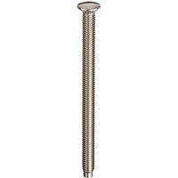 Unifix Machine Screws Slotted Raised Csk Head M3.5 x 25 in Silver