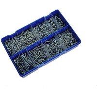 Kitmaster Pozi Pan AB Self Tapping Screw Kit in Silver