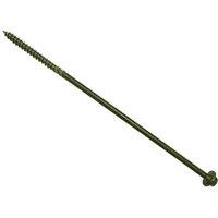 Forgefix Timber Fixing Screws Green Treated 6.3 X 200mm Bag 20