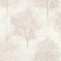 Arthouse Wonderland Wallpaper in Natural