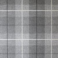 Arthouse Country Tartan Wallpaper in Charcoal