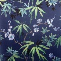 Arthouse Jasmine Garden Wallpaper in Navy
