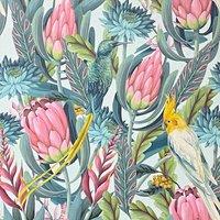 Arthouse Rainforest Escape Wallpaper in Bright Green