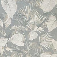 Arthouse Palm Grove Wallpaper in Grey