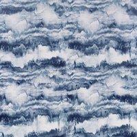 Arthouse Painted Canvas Wallpaper in Navy