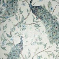 Arthouse Keeka Bird Wallpaper in Blue