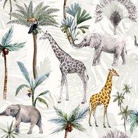 Arthouse Serengeti Animals Wallpaper
