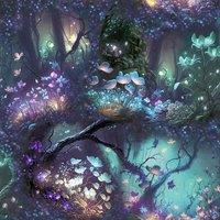 Arthouse Magical Garden Wallpaper