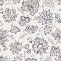 Arthouse Soft Jacobean Trail Wallpaper in Light Grey