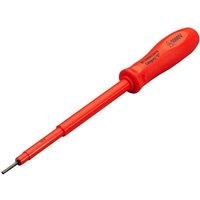 ITL Insulated Insulated Hex Screwdriver 3mm in Red
