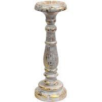 KDMD Medium Candle Stand - White Gold