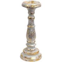 KDMD Small Candle Stand - White Gold