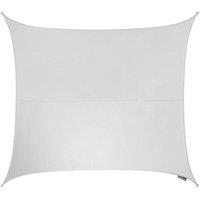 Primrose 3.6m Square Waterproof Patio Sun Shade Canopy 98% UV Block Free Rope in White