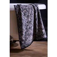 Laurence Llewelyn-Bowen 'Orion' 100% Cotton Towel in Black | Size: Bath Sheet