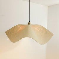 CGC Lighting Flora 78cm Cream Large Floppy Fabric Lampshade
