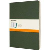 Moleskine Cahier Ruled Journal XL in Green