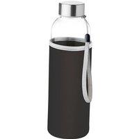MidOcean Utah Glass 500ml Water Bottle in Black