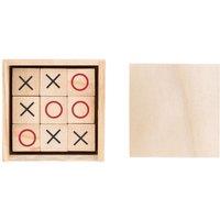 MidOcean Tic Tac Toe Board Game in Cream