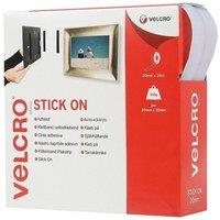 Velcro Stick On White 20mm x 10m