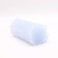 KDMD Premium 7mm Hot Melt Glue Sticks - 125 Pack for Crafts & DIY in White