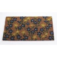 RHS Spring Flowers Door Mat Latex Backed 45 x 75cm | Size: 45 x 75 cm
