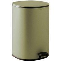 Cosmic Bathroom Bin 5L Pedal Soft-close Bucket Green Essentials Collection in Pale Green