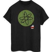 The Big Bang Theory Men's Icon Cotton T-Shirt in Black | Size: Large