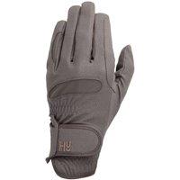 Hy5 Men's Lightweight Leather Riding Gloves in Brown | Size: Small