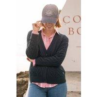 Weird Fish Men's Nautical Knot Twill Cap in Navy