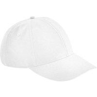 Beechfield Men's Lifestyle Water Resistant Baseball Cap in White