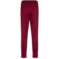 Finden & Hales Men's Knitted Tracksuit Bottoms in Burgundy | Size: Small