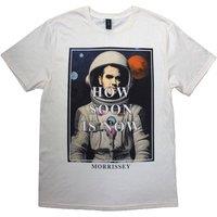 Morrissey Men's How Soon Is Now? T-Shirt in Natural | Size: Large