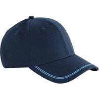 Beechfield Men's Match Day Baseball Cap in Mid Navy