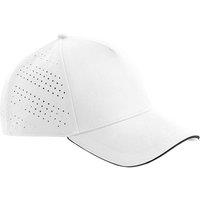 Beechfield Men's Accelerate Baseball Cap in White