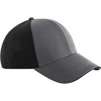 Beechfield Men's Club Contrast Detail Baseball Cap in Grey