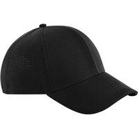 Beechfield Men's Club Contrast Detail Baseball Cap in Black