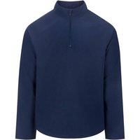 Tombo Men's Technical Quarter Zip Track Top in Navy | Size: XS