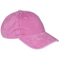 Result Men's Core Cotton Low Profile Baseball Cap in Pink