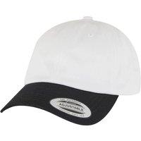 Flexfit Men's Two Tone Cotton Twill Low Profile Baseball Cap in White
