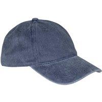 Result Men's Core Cotton Low Profile Baseball Cap in Mid Blue