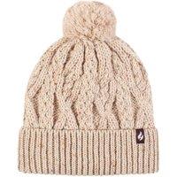 SOCKSHOP Heat Holders Women's 1 Pack Salzburg Cable Knit Hat in Natural