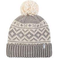 SOCKSHOP Heat Holders Women's 1 Pack Billingen Turn Over Cuff Hat in Light Grey