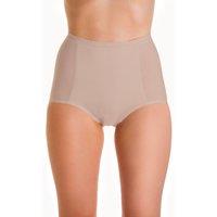 La Marquise Women's 2 Pack Cotton Control Maxi Briefs in Beige | Size: 16