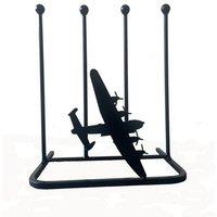 Poppyforge 2 Pair Boot Rack - Lancaster - Steel - L27.9 x W38 x H48.3 cm in Black