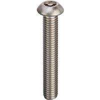 Unifix A2-304 St/St Tamper TX Screws - M8 x 40 - Box of 200 in Silver