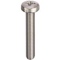 Unifix A4-316 St/St Machine Screws M6 x 20 - Box of 500 in Silver