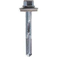 JCP CONSTRUCTION PRODUCTS Metalfix Screws 5.5 x 50mm - Box of 100 in Silver