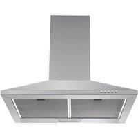 Igenix 60CM Chimney Cooker Hood, Stainless Steel in Silver
