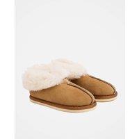 Celtic & Co Sheepskin Bootee Slippers in Light Tan | Size: 7
